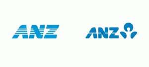 ANZ rebrand design